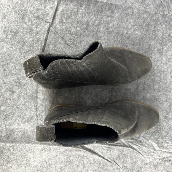 Dolce Vita Terra Charcoal Grey Suede Ankle Boots Size‎ 9 - Picture 9 of 9